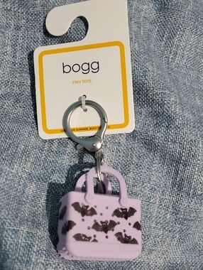 Bogg Bag Tiny Tote Bats Bag Charm